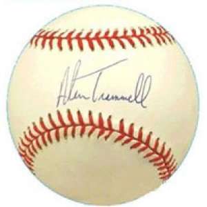  Alan Trammell Signed Baseball   Autographed Baseballs 