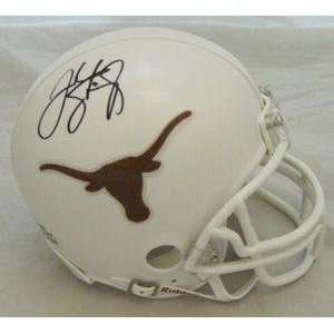 Jordan Shipley Autographed Texas Longhorns Mini Helmet   Autographed 