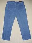WOMENS JEANS LEE SIZE 12M RELAXED FIT STRAIGHT LEG WAIST  