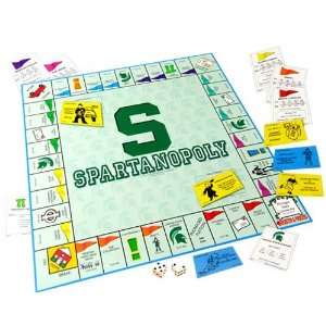  Michigan State Spartans SPARTANOPOLY Board Game Toys 