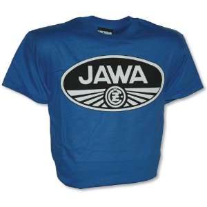  Metro Racing Jawa T Shirt , Color: Blue, Size: Lg T151L B 