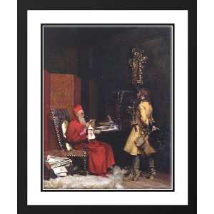  Vibert, Jehan Georges 28x34 Framed and Double Matted Un 