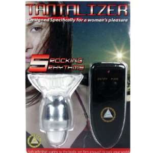 Golden Triangle Tantalizer Vibrator, Clear Health 
