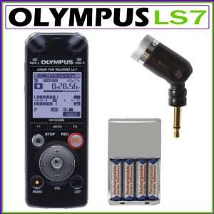  Olympus LS 7 4GB Linear PCM Digital Voice Recorder 
