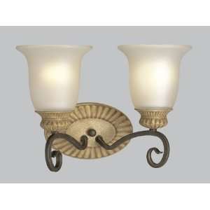  Villa Cortona Two Light Vanity Lamp