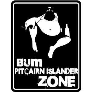   Zone  Pitcairn Islands Parking Sign Country