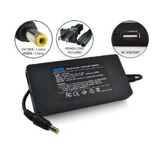 Anker New Slim Laptop AC Adapter/Charger with USB port + Power Supply 