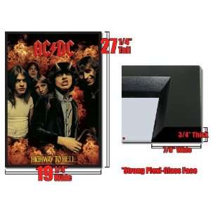    Framed Acdc Ac Dc 3D Lenticular Poster Highway Hell