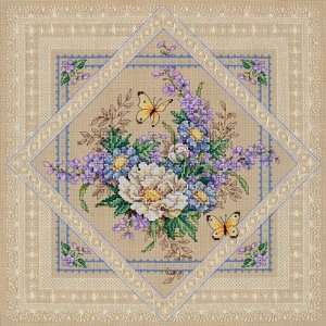   Counted Cross Stitch, Flowers And Lace: Arts, Crafts & Sewing