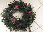 Martha Stewart Christmas Wreath Grandinroad Frontgate CORDLESS!!