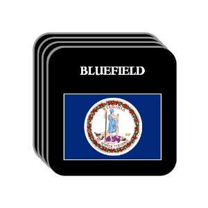  US State Flag   BLUEFIELD, Virginia (VA) Set of 4 Mini 