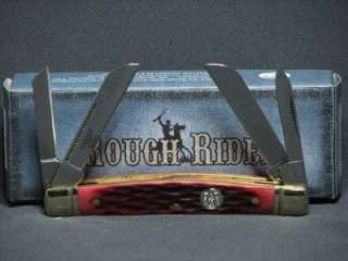 Rough Rider Congress Knife Genuine Red Handles#RR270  