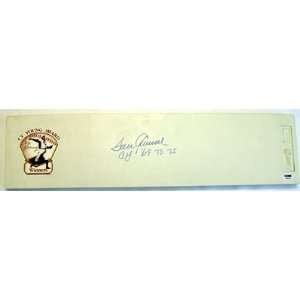 Tom Seaver Autographed/Hand Signed Cy Young Pitching Rubber 