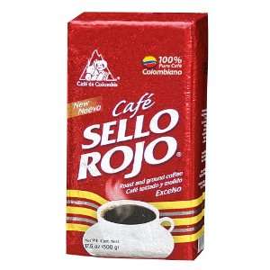 Sello Rojo Roast & Ground Coffee, 17.6 ounce Brick  