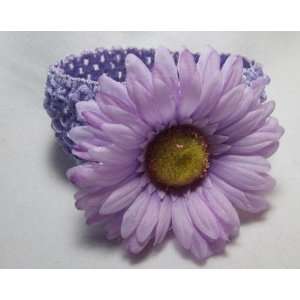  Girls Crochet Purple Flower Headband: Beauty