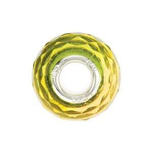 Clevereves Sterling Silver 15.00 X 10.00 mm Kera Green & Yellow Gold 