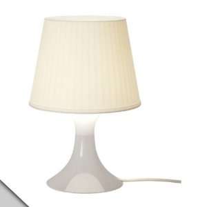  Småland Böna IKEA   LAMPAN Table Lamp, White: Home 