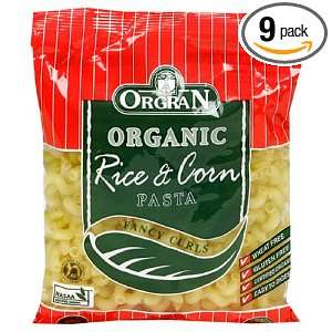 OrgraN OrgraNic Rice & Corn Pasta, Fancy Curls, 8.8 Ounce Packages 