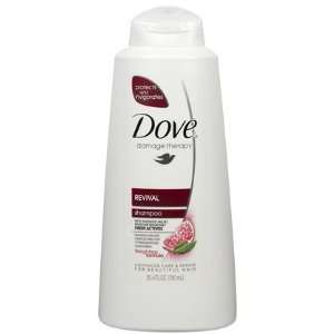  Dove Damage Therapy Shampoo, Revival, 25.4 oz (Quantity of 