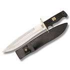 NEW SCHRADE SCHPH3 8 FIXED BLADE KNIFE w/ LEATHER SHEATH  