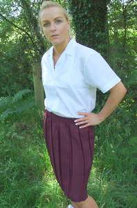 Girls School uniform/school Skirt Maroon one size  