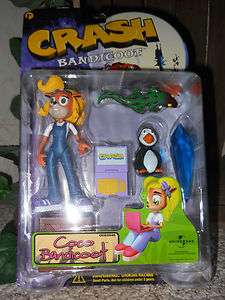 CRASH BANDICOOT action figure doll toy character COCO ReSaurus 
