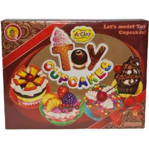  A Clay Toy Cupcakes Set: Toys & Games