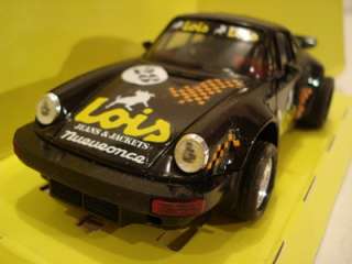 Scalextric Porsche 934 Lois Jeans & Jackets 132 Slot Racer  