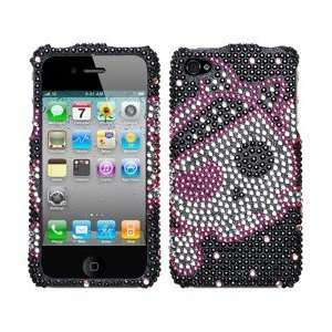 Cute Pirate Diamante Protector Faceplate Cover For APPLE iPhone 4S/4 
