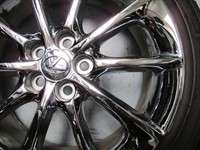 four 2012 Lexus CT200h Factory 17 Chrome Wheels Tires OEM Rims Corolla 