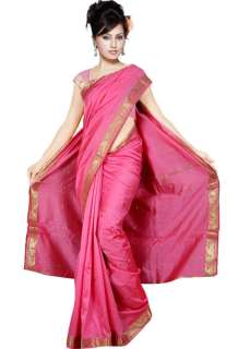 Art Silk Sari saree Curtain Drape Panel Quilt Fabric B2  