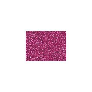  Seed Beads 11/0 Czech Silver Lined Hot Pink (one hank pack 