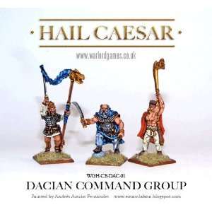  28mm Ancients Dacian Command (3) Toys & Games