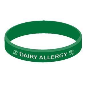  Dairy Allergy Silicone Wristband Bracelet: Sports 