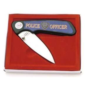 Police Officer Collectors Knife Pocketknife