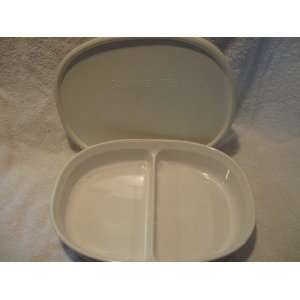  CORNING WARE FRENCH WHITE DIVIDED CASSEROLE Everything 