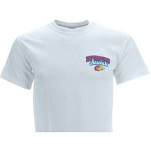  Kansas Jayhawks NCAA BasePixBall Baseball T Shirt: Sports 