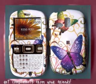 Samsung r355 R355c Straight Talk Cover Case buterfly dz  