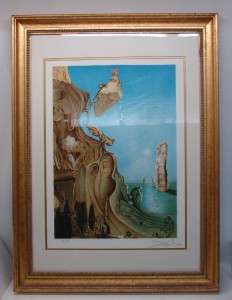 SALVADOR DALI IMPERIAL MONUMENT LITHOGRAPH SIGNED & COA  