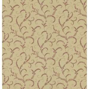 Brewster 980 69931 Mirage Silks Scroll Leaf Trail Wallpaper, 20.5 Inch 