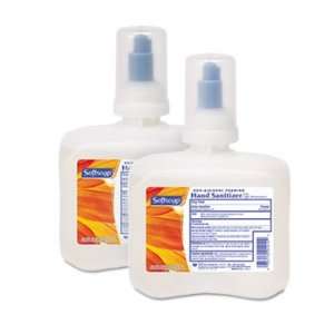 Non Alcohol Hand Sanitizing Foam Refill, Unscented, Clear, 1250 ml, 2 