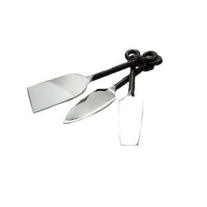  Abigails Stainless Steel Cheese Serving Pieces, Set of 3 