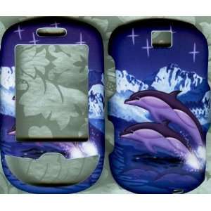  Dolphins Samsung Smiley T359 Hard phone cover case: Cell 