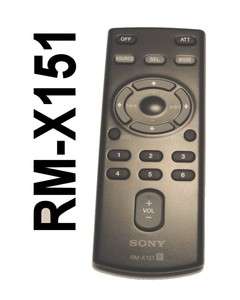   MP3 DVD Car Radio Stereo REMOTE CONTROL CDX RA700 CDX RW300 CDX S2000