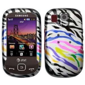  Samsung Flight A797 Multi Color Zebra on Silver Case 