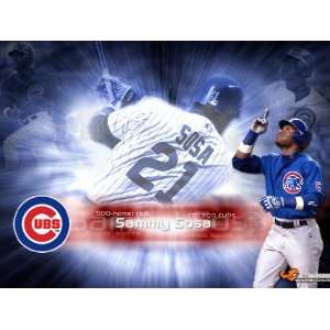  Sammy Sosa Chicago Cubs 8x11.5 Picture Mini Poster: Office 