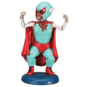  Figurine   Day of the Dead Mini Lucha Dore Everything 