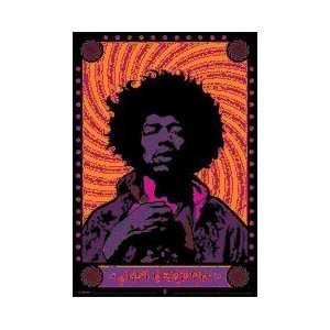  3D Posters Jimi Hendrix   Psychedelic 3D   67x47cm