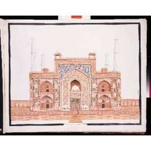 Tomb Of Akbar India Poster Print:  Home & Kitchen