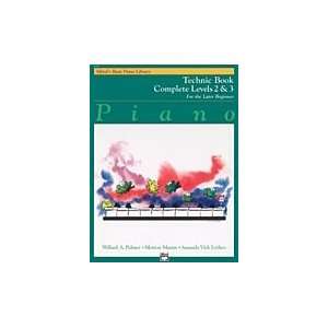  Alfreds Basic Piano Course Technic Book Complete Book 2 